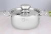 Nồi inox 3 đáy nắp inox 16 cm Fivestar FSN16-SW