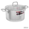 Bộ nồi xửng inox 5 đáy nắp kính 24 cm Sunhouse SSP25124