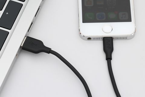 Cáp Lightning 1m AVA DR-L02 Đen