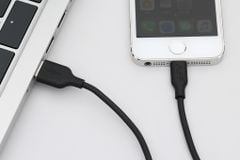  Cáp Lightning 1m AVA DR-L02 Đen 