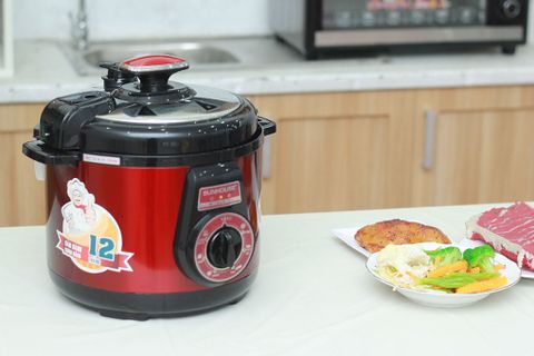 Nồi áp suất điện Sunhouse SHD-1552 Đỏ