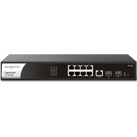 Switch Draytek Vigorswitch P2100 8-port Poe+