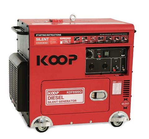 Máy Phát Điện Koop Kdf8500q