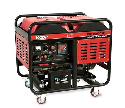 Máy Phát Điện Koop Kdf16000xe