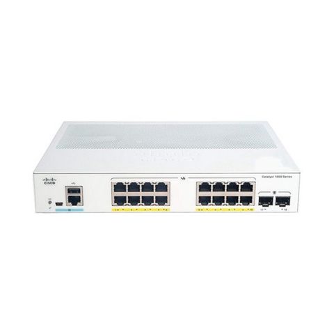 Catalyst Gigabit Switch Cisco 16 Port Ge   2 Port Sfp C1000