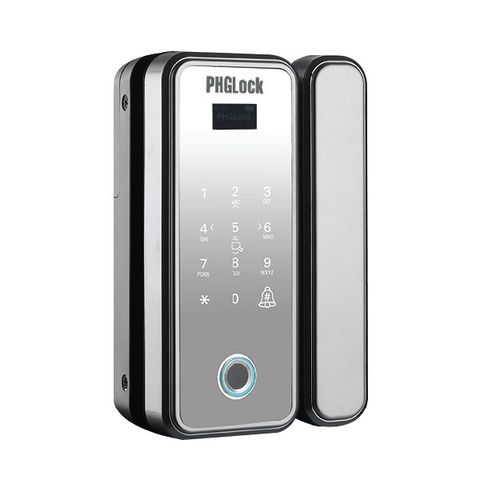 Khóa vân tay cửa kính PHGLock FG3605A(Bạc)