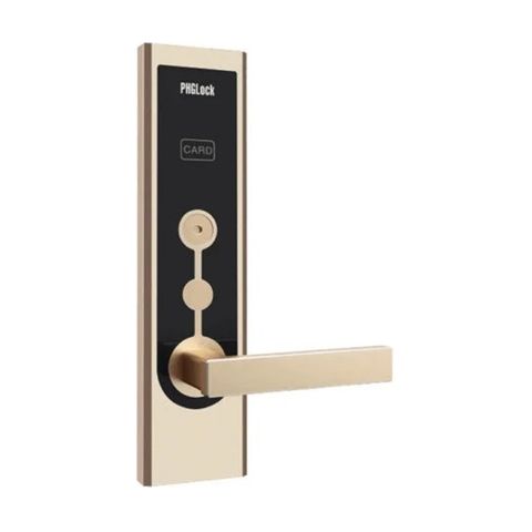 Khóa cửa điện tử khách sạn PHGLock RF8136(Vàng)