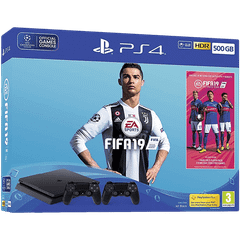  Sony Playstation 4 Slim 500Gb - Fifa 19 