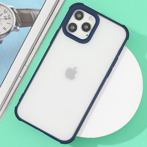 Ốp lưng iPhone 12/12 Pro Nhựa dẻo Paint Anti Shock TPU Case COSANO Navy