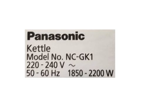 Bình siêu tốc Panasonic NC-GK1WRA