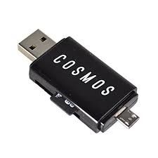 Patriot Cosmos Usb 2.0 Otg Sd/Microsd Card Reader Psf0Gcmsbotg