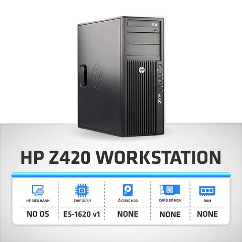 PC HP Z420 Workstation E5-1620 V1