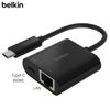 Adapter chuyển đổi Type C - Gigabit Ethernet Belkin INC001 Đen
