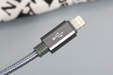 Cáp 3 đầu Lightning Type C Micro 1m eValu Spanker B 2 Xám
