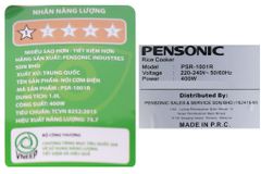  Nồi cơm nắp gài Pensonic PSR-1001R Đỏ 