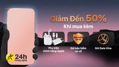  Đặt gạch Siêu phẩm 2021, nhận ưu đãi giảm đến 50% khi mua kèm phụ kiện Apple, gói bảo hiểm rơi vỡ và Data Vina 