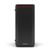 Phanteks Eclipse P400 Black/red Tempered Glass