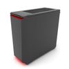 Phanteks Eclipse P400 Black/red Tempered Glass