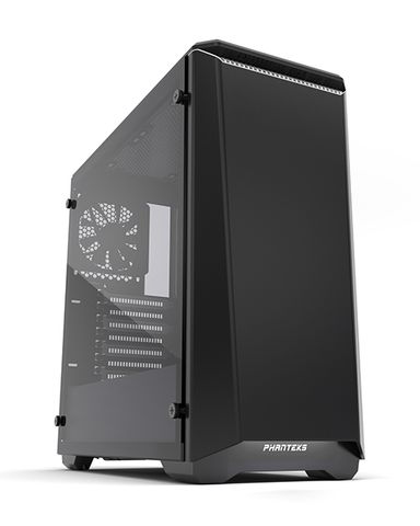 Phanteks Eclipse P400 Black/white Tempered Glass