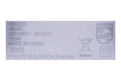 Máy xay sinh tố Philips HR2222/00
