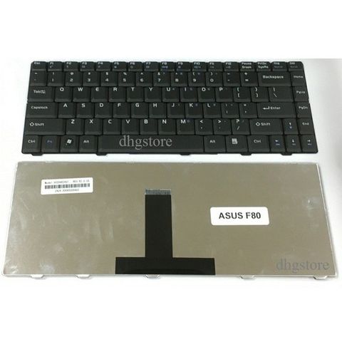 Bàn phím asus f80 series ,lamborghini vx2 ,x82,x85 x88, f81, f83 (màu đen)