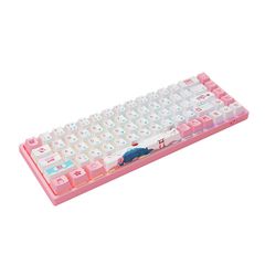  Bàn Phím Cơ Akko 3068 V2 World Tour Tokyo R2 Rgb Bluetooth 5.0 Pink Switch 