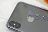 Ốp lưng iPhone XS Max Nhựa dẻo Electroplating đầm dạ hội COSANO đen