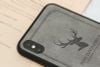 Ốp lưng iPhone XS Max nhựa dẻo Deer OSMIA Đen
