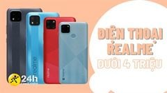 TOP 5 điện thoại Realme giá rẻ dưới 4 triệu tốt nhất, có pin khủng, màn hình lớn cho bạn giải trí, xem phim, chơi game cả ngày cực đã 