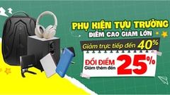  Sắm phụ kiện mùa tựu trường ở Trungtambaohanh.com, nhất là các bạn tân sinh viên, cơ hội tiết kiệm lên đến hơn 40% lận đó 