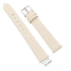  Dây da đồng hồ 14 mm vàng hồng G067 