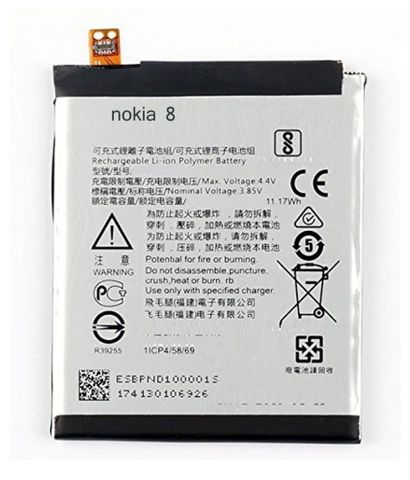 Pin Nokia 8
