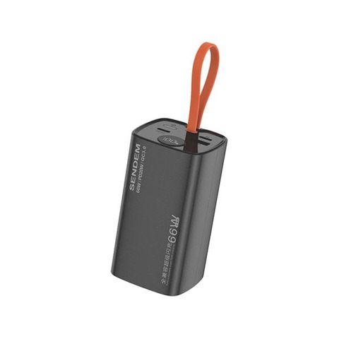 Pin sạc dự phòng 20000mAh SENDEM PH20 có cáp USB-C 66W