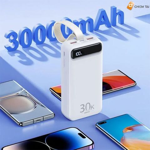 Pin sạc dự phòng 30000mAh 22.5W Remax RPP-522
