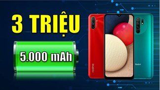 TOP 5 smartphone dung lượng pin 5.000 mAh siêu khoẻ, thoải mái giải trí, cày phim cả ngày, giá chỉ loanh quanh 3 triệu đồng