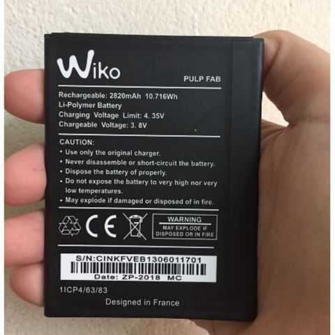 Pin Wiko View Max