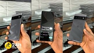 Pixel 6 Pro lộ video trên tay: Mặt lưng bóng loáng, thiết kế vuông vức sang trọng, xem mới thấy máy tuyệt vời như thế nào!