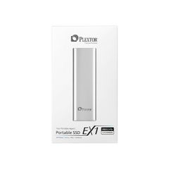  Ssd Plextor Ex1 Plus Portable Series 256Gb Usb-C 