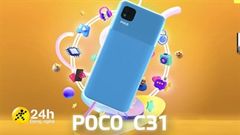  POCO C31 ra mắt với thiết kế trẻ trung, dùng chip MediaTek, có pin lớn 5.000mAh và giá bán vô cùng dễ chịu 