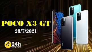 POCO X3 GT được xác nhận thiết kế và các phiên bản màu sắc trước ngày ra mắt chính thức, bạn thấy đẹp chứ?