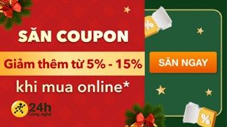Mùa Giáng Sinh này: Trung Tâm Bảo Hành tung coupon hạ giá lên đến 15%, mua là lời, săn và sắm ngay thôi!