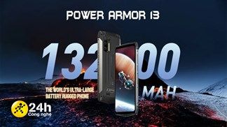 Power Armor 13 ra mắt: Smartphone 'nồi đồng cối đá' đầu tiên có pin 13.200 mAh, đi kèm cấu hình ấn tượng
