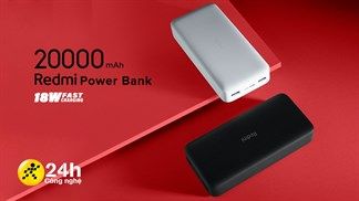 Xiaomi đã bán được 1 triệu pin sạc dự phòng Redmi 10.000mAh và 20.000mAh, giá rẻ hỏi sao không hút khách