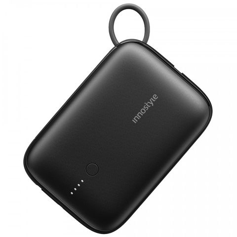 Pin Sạc Dự Phòng Innostyle Powergo Mini 10000mah 22.5w Tích Hợp Cáp Usb-c Ip22pd