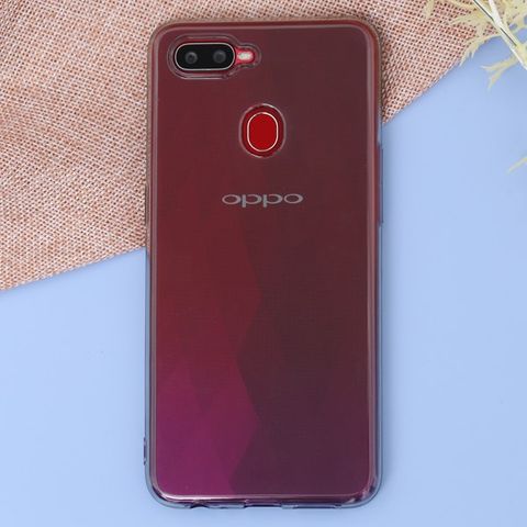 Ốp lưng Oppo F9 nhựa dẻo Tekin Đen