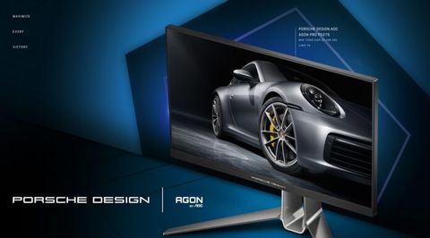 Aoc Agon Bắt Tay Porsche Design Ra Mắt Màn Hình Gaming Xịn Sò