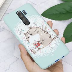  Ốp lưng Redmi note 8 pro nhựa dẻo Solid printing JM 19291 Mèo béo 