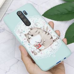  Ốp lưng Redmi note 8 pro nhựa dẻo Solid printing JM 19291 Mèo béo 
