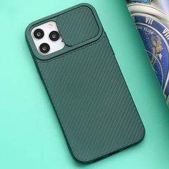  Ốp lưng iPhone 12/12 Pro Nhựa dẻo CARBON CAMO JM Xanh Bóng Đêm 