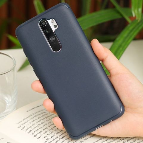 Ốp lưng Redmi note 8 pro nhựa dẻo Taiga TPU COSANO Navy